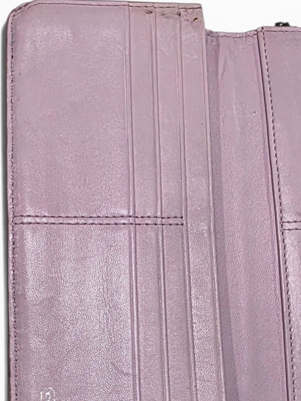 Coach Black Signature Continental Wallet with Logo Plaque, Preowned/Pre Loved - Picture 5 of 16